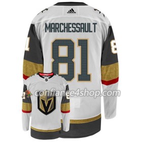 Adidas Maillot de Hockey Vegas Golden Knights JONATHAN MARCHESSAULT 81 Blanc Authentic - Homme